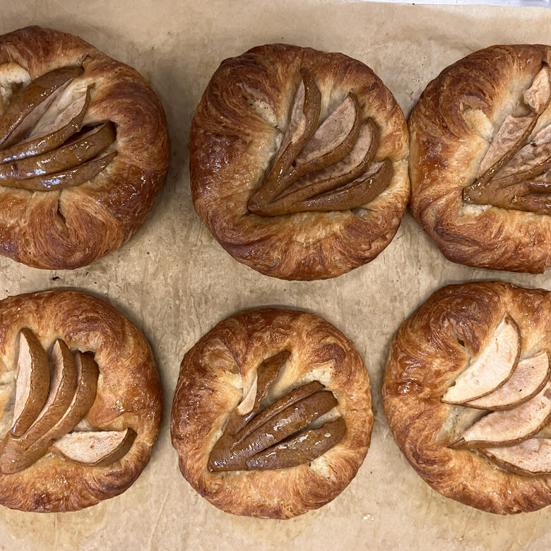 Pear Danishes